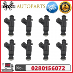 6/8pcs Fuel Injectors A1120780349 0280156072 Fits For Mercedes-Benz 3.2L M112, AMG Supercharged motor 5.4L 5.5L 6 pcs