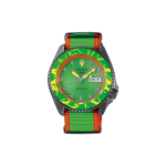 SEIKO Automaatne Mehaaniline Liikumine Nailonrihmaga Kell Meeste Kellad Roheline Tihvt SRPF23K1 BLANKA SRPF23K1 BLANKA Green Dial