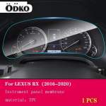 For Lexus RX 300 350 450h 2016- Car Automotive Interior trument Panel Membrane LCD Screen TPU Protective Film Anti-scratc 1 PCS gray