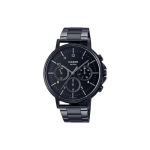 CASIO Meeste Standardseeria Must Kell MTP-E321B-1AV MTP-E321B-1AV Black Dial Single Watch black