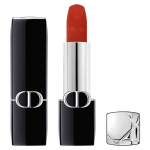 Dior Rouge Dior huulepulk 777 Lucky Matt Sametine Siidine Viimistlus 1,5g Ergas Oranžpunane Huulepulk punane