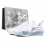 Li Ning Wuyue Cushioning Abrasion Resistant Low top Casual Physical Fitness Test Physical Exam Running Shoes Men's ARST003-1(Team1957-) 43.5