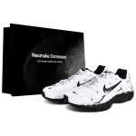 Nike Initiator Abrasion Resistant Breathable Low top Running Shoes Unisex Black White 394055-100(Team644-LK) 40