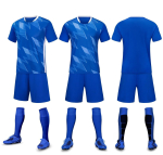 Jalgpallis&auml;rkide komplekt Meeste treeningus&auml;rk Tr&uuml;kitud s&auml;rk Laste t&auml;iskasvanute spordis&auml;rk Jalgpalli meeste s&auml;rk adult size m (height 170-175cm) blue