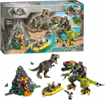 Tyrannosaurus Rex vs. Mehhinosauruse 75938 dinosauruse ehitusklotside komplekt