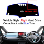 Auto sisemine armatuurlaua kate Volkswagen VW ID.3 ID3 2019 2020 2026 2026 2026 jaoks Auto armatuurlaua matt Vaip Keep P&auml;ikesekaitse Armatuurlaua matt Padi blue