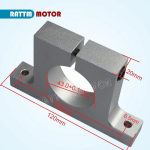 43mm Aluminium Spindle Motor Mount Bracket Clamp support Fixture gray
