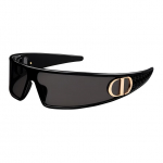 Dior Very M1U Br&auml;ndi logo Ebakorrap&auml;rane kuju P&auml;ikeseprillid Naiste p&auml;ikeseprillid Must VERYDIORM1U-10A0 Basic Packaging-Eyeglass Case+Box