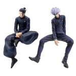 JJK Anime figuur Geto Suguru Istuv asend tegevusfiguur gojo ja geto figuur pvc mudel Kollektsiooni kaunistusm&auml;nguasi Anime kingitused 14CM black