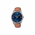 Casio STANDARD seeria elu veekindel kvartsliikumine nahkrihm Jaapani ja Korea kell meeste kell sinine sihverplaat MTP-V005L-2B5 sinine