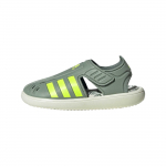 Adidas Veeliivikud Madalad Laste Sandaalid Tolmukollane Roheline/Erk Sidrunikollane/Luuderohu Roheline Lastele Vanuses 3-7 Aastat JH9502 28