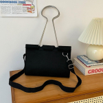 Suure Mahutavusega Vildist Klambriga Crossbody Kott Omap&auml;rane Unikaalne Pika Sabaga Klamber K&auml;ekott &Uuml;hev&auml;rviline Naljaka Kujuga Naljakas &Otilde;lakott roheline