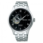 PRESAGE SARY093 Mehaaniline Automaatne manuaalne Jaapani Aed Avatud Must Roostevaba teras [Seiko Kell] Meeste Kell, Jaapani tootmine (m&auml;hisega), S&uuml;da, must