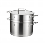 Zwilling 24cm S&uuml;gav pott & aurutuspannikomplekt