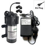 75GPD RO 24V Veev&otilde;imenduspump Vaikne pump P&ouml;&ouml;rdosmoosi vees&uuml;steem R&otilde;hu t&otilde;stepump EU