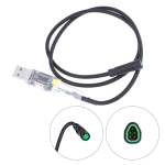USB programmeerimiskaabel Bafang Can Bus mootoritele Bbs01 Bbs02 Bbs03 Bbshd keskmise ajamiga mootorikomplektidele Elektriratta mootori programmeeritav kaabel as the picture black