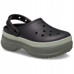 Crocs Classic Stacked Clogs, Must, 42-43 EU, Mugavad Kerged Unisex 41-42 must