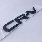 1 tk CR-V CRV ABS k&otilde;rge kvaliteediga H&otilde;bedane Must auto embleem Tiiva k&uuml;lgmine Tagumine pagasiruumi embleemi kleebis Decal stiil CRV 155mmX27mm must