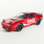 Coca Cola 1:24 BMW M3 E30 1988 Mazda RX7 Superauto Valatud Sulamist Mudelauto Metallist Ema Lapsed Mini GT Klassikaline Kaunistus Kingitus Poiss red
