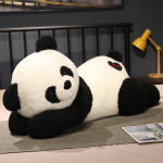 Suur armastus panda dekoratiivpadi pehme m&auml;nguasi nukk armastus mustvalge panda nukk t&uuml;drukunukk 80cm（1kg） white