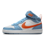 Nike Court Borough Mid 2 GS 'Aquarius Blue Total Orange' HF4791-407 35.5 oranž