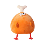 Internet Punased Dundun Kana Jalad Armas S&uuml;nnip&auml;ev L&otilde;bus Palus Multikas Nukk Padi Loovad Laste M&auml;nguasjad Kingitus 38x32x24cm oranž