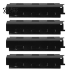 4 tk Grillisoojenduse telgid Asendusosa Charbroil 463230710/463320109 jaoks