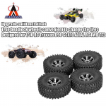 4 tk AUSTAR AX-5020A 1,9-tollised 1/10 roomikrehvid + rummu parimate RC-autode jaoks