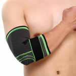 Mumian Bandage Gym Sport Compression reguleeritav k&uuml;&uuml;narnuki varrukas traksidega kaitsepadi L