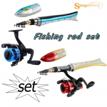 T&auml;iskasvanutele m&otilde;eldud &otilde;ngeritva ja &otilde;ngerulli teleskoop-&otilde;ngerulli kombinatsioonid lastele blue rod blue reel