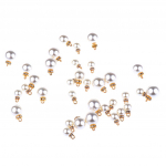 10-osalised kristallp&auml;rlitest ripatsid 8 mm k&auml;ev&otilde;ru ehete valmistamiseks 12mm