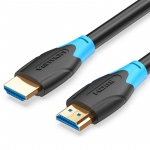 Ventioni HDMI 2.0 kaabel kiire 4K HDMI isane kaabel HDTV LCD-projektori PS4 jaoks 1 m 2 m 3 m 5 m 50CM must
