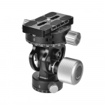 Kaamera videostatiiv Monopod 360 kraadi kahesuunaline panoraam/kallutatav pea Canon Nikoni jaoks must