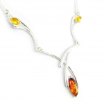 Les Tr&eacute;sors De Lily [F9805] - Collier 'Inspiration' Ambre pruun