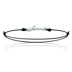 Les Tr&eacute;sors De Lily [K5899] - h&otilde;bedane k&auml;ev&otilde;ru  Sweet  must h&otilde;be - 20x5 mm h&otilde;be