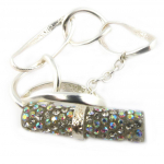 Dolce Vita [L6970] - Bracelet Cr&eacute;ateur 'Sissi' gris argent&eacute; hall