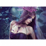 5D DIY Full Drill Diamond Painting Beauty Cross Stitc 20X30CM