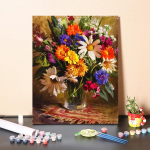 Kunst DIY Maalimine numbrite j&auml;rgi Hobid Teemantmaal Numbrimaal Digitaalne &otilde;limaal &Otilde;limaal Kodukaunistus 40x50cm no frame