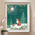 Isetegija 5D Teemantmaali Ristpistekomplekt Teemanttikandid N&auml;put&ouml;&ouml; Kunst Pilt kividest kaunistus Kingitus Full Round 20X30CM