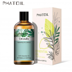 PHATOIL 5ml/10ml/15ml/30ml/100ml Citronella eeterlikud &otilde;lid aroomiteraapia hajutitele nahahooldus massaažil&otilde;hnad looduslik vees lahustuv &otilde;li Citronella-100ml