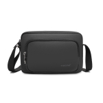 Tigernu 2021 uus kvaliteetne veekindel vabaaja &otilde;lakott Kerge Crossbody kott meestele Moekott naistele 22cm*8cm*14.5cm must