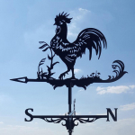 Puidust katusekaunistus Metallist tuulevits metallist tuulevits katusekaunistus Rooster must