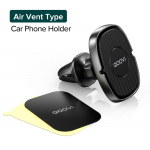 QOOVI magnetilise autotelefoni hoidiku alus, 360-kraadine mobiilne &otilde;huventilatsiooni magneti kinnitus GPS-i tugi iPhone Xiaomi Samsung Huawei jaoks Air Vent Type must