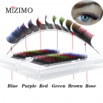 (Pakkumine) Segav&auml;rvilised poogitud kunstripsmed, loomulik pikendus, silmameik, dramaatilised ripsmed. 0.07mm--C--8mm