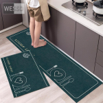 Moodne 2-osaline k&ouml;&ouml;gimattide komplekt, libisemisvastased imavad joonisfilmivaibad esiku k&ouml;&ouml;gi sisekujunduseks 40x60cm+40x120cm