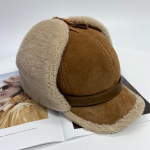 Villane m&uuml;ts naistele meestele Unisex kohev talvine soe k&otilde;rvakate pommitaja lumem&uuml;tsike lamba p&uuml;gamine n&otilde;ukogude p&uuml;&uuml;niste m&uuml;tsid Ushanka 55-62cm khaki