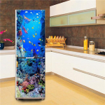 Veealuse maailma kala kleebis k&uuml;lmikuukse kleebis Veekindel m&ouml;&ouml;blikaunistus Plakat Seinakleebis Lastetoa kodukaunistus 60x150cm(1pcs)