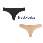 Naiste alusp&uuml;ksid Seksikad stringid lainelise servaga j&auml;&auml;siidist madala v&ouml;&ouml;kohaga &uuml;hes t&uuml;kis &otilde;mblusteta alusp&uuml;ksid naiste alusp&uuml;ksid S