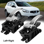 Auto sisemine k&auml;epide 2 tk Auto salongi tarvikud Nissan Qashqai J10 2007-2013 80670JD00E 80671JD00E siseukse k&auml;epidemed