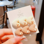 2 tk armsad kohviv&auml;rvi juukseklambrid multifilmi karu lilleline juuksen&otilde;el, lapsed beebid t&uuml;drukud, peakatted, laste juuksed, aksessuaarid